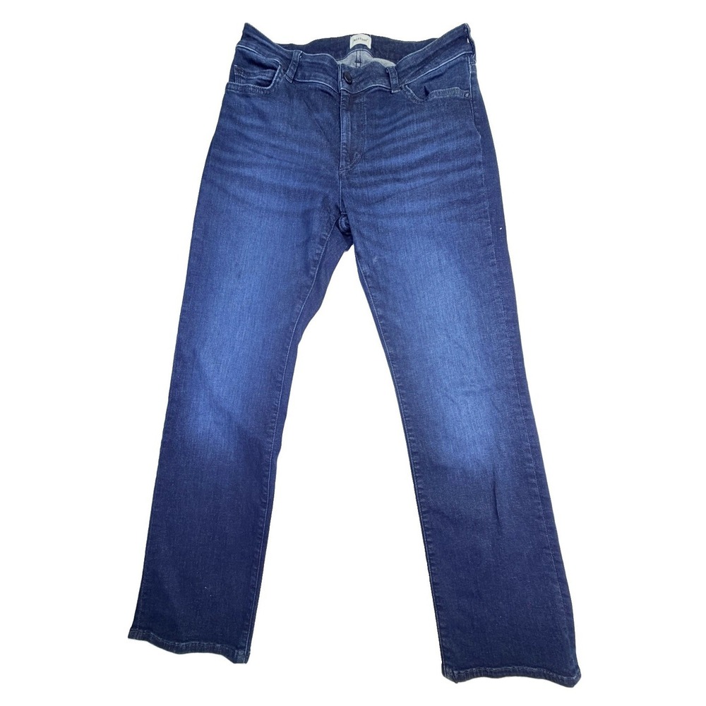 Mustang Crosby Relaxed Straight Jeans Men's‎ 31x30 Dark Wash Stretch Denim